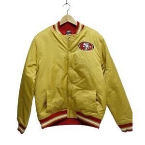 Vintage 49ers Gold Satin Jacket Kids 18/20